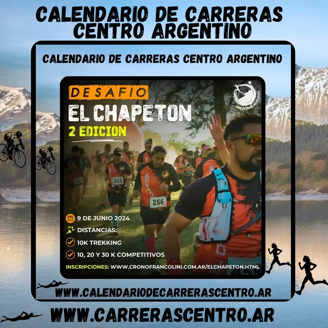 Flyer de Desafío El Chapetón 2024