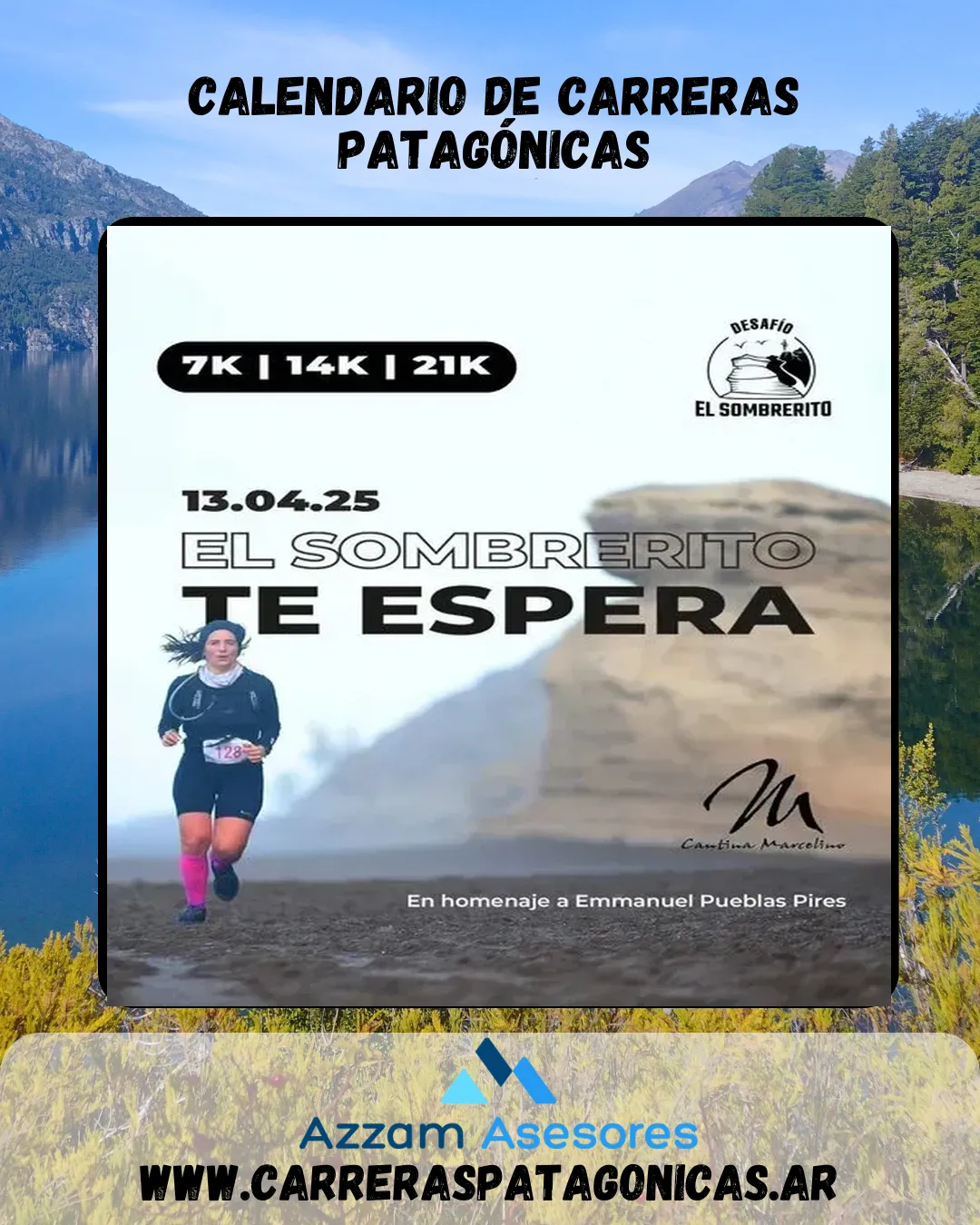 Flyer de DESAFÍO EL SOMBRERITO 2025