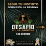 Flyer de Desafío en la Reserva 2025