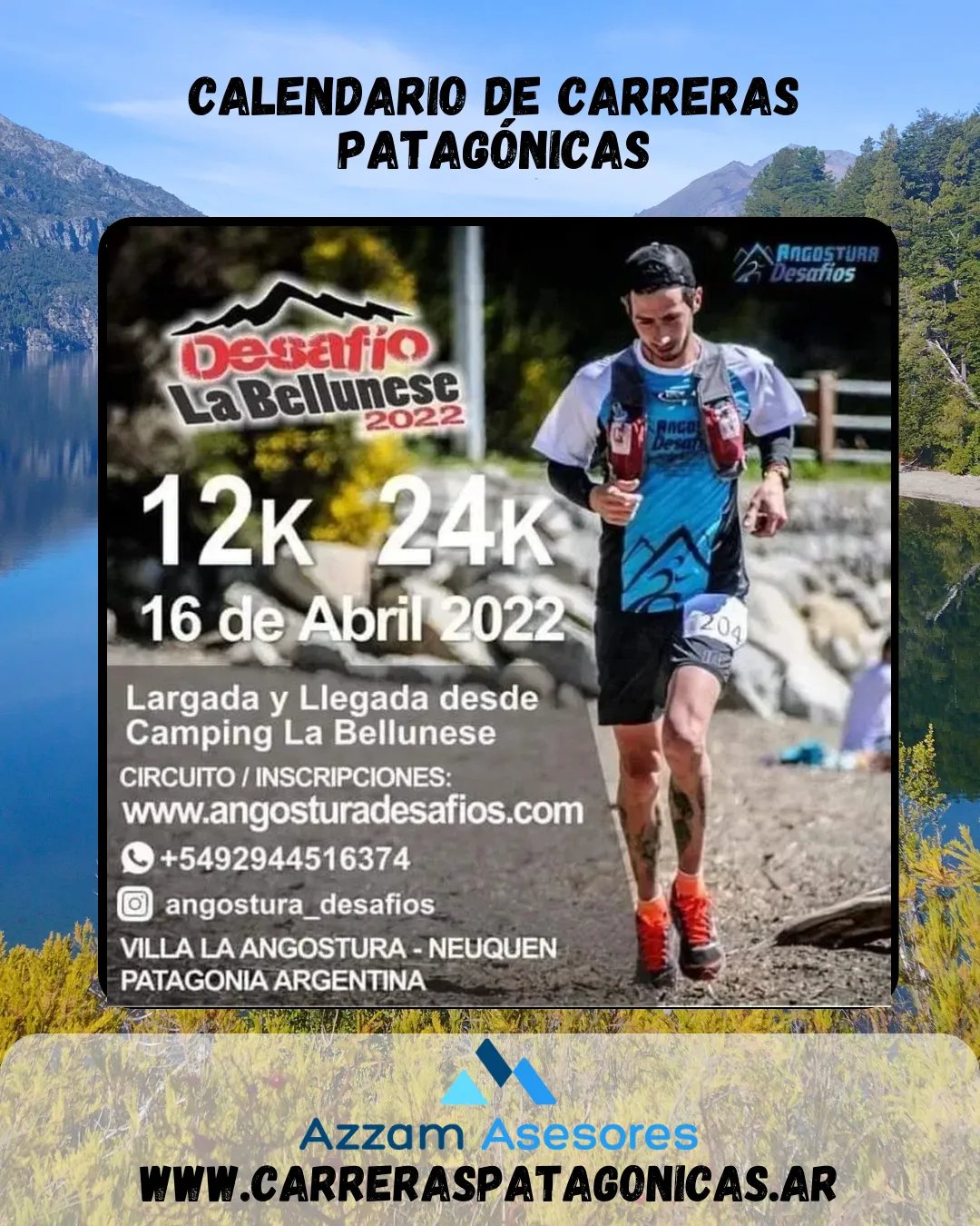 Flyer de DESAFÍO LA BELLUNESE 2022