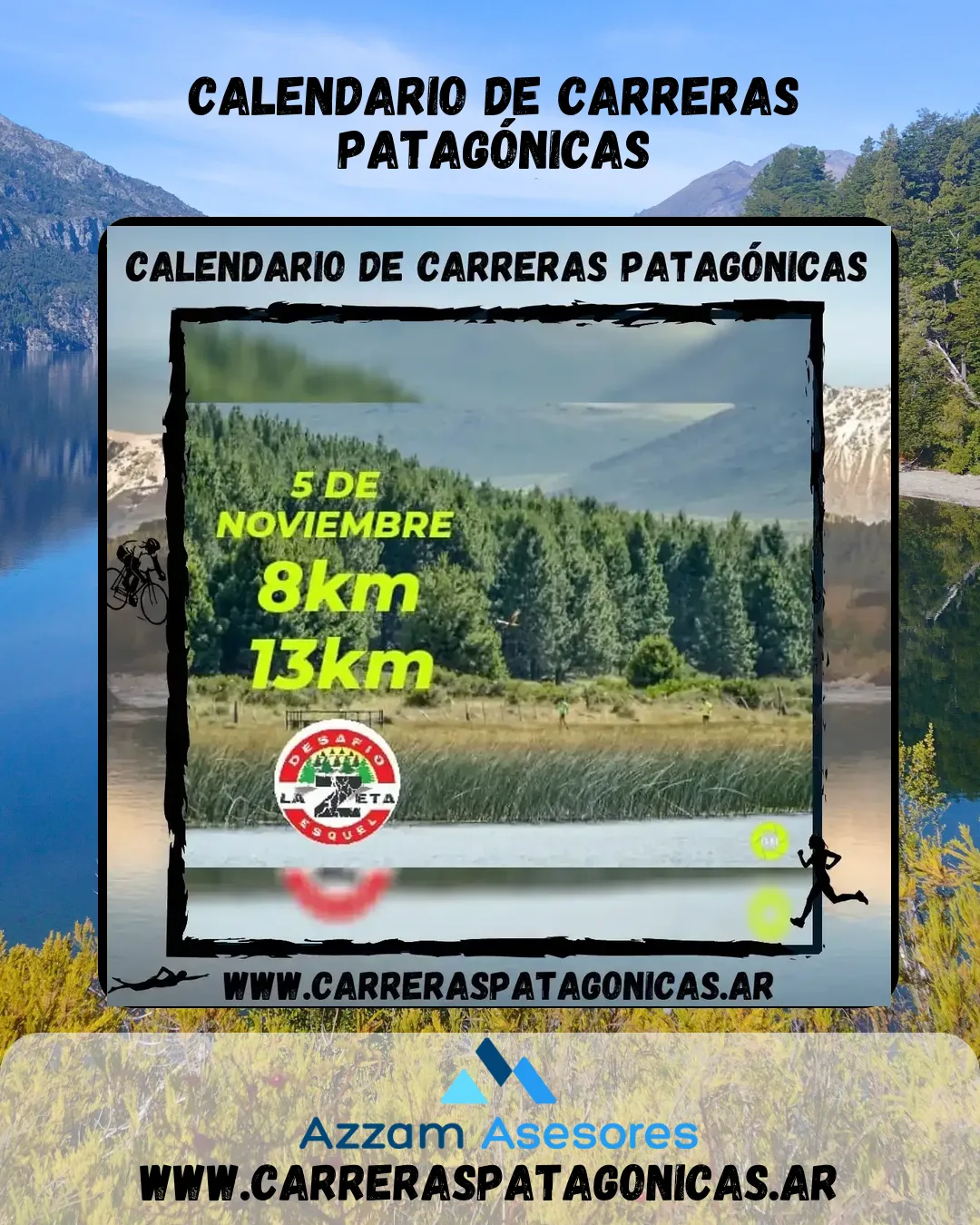 Flyer de Desafío La Zeta 2023