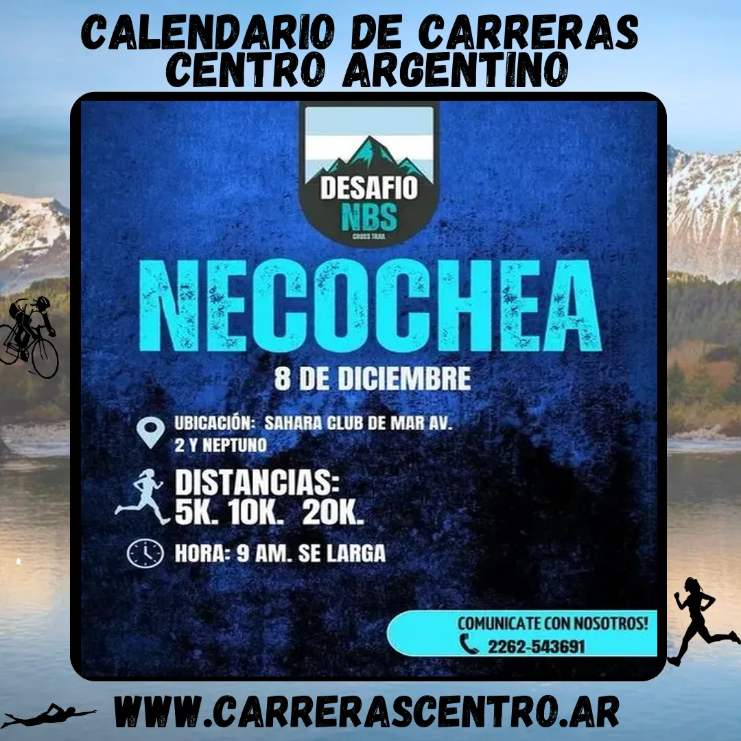 Flyer de Desafío NBS – Ocean Cross Trail 2024