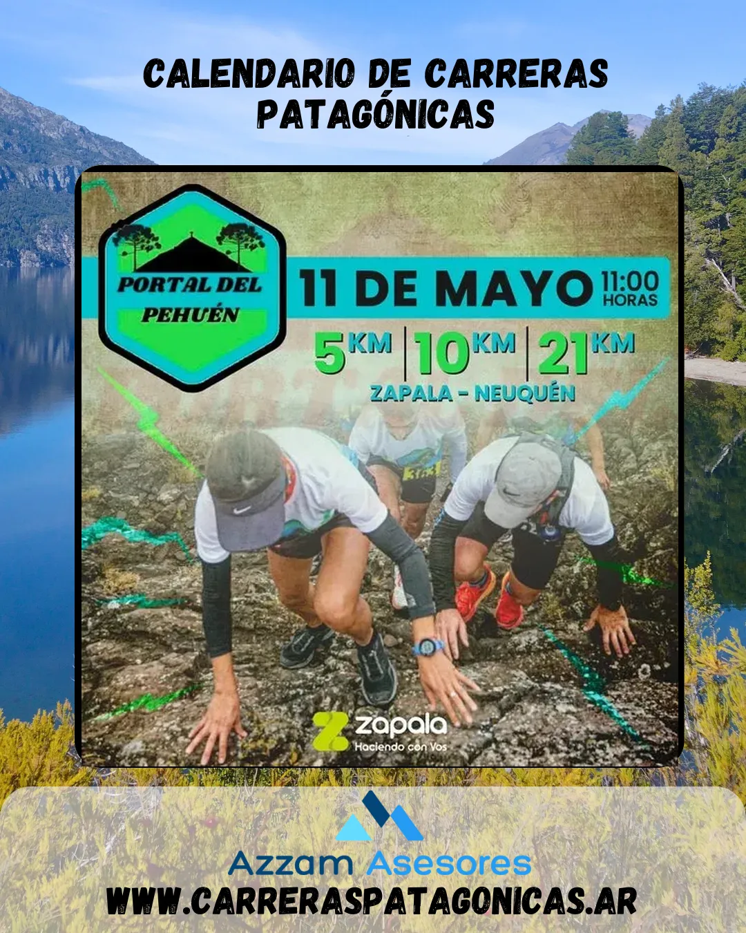 Flyer de DESAFÍO PORTAL DEL PEHUEN 2025