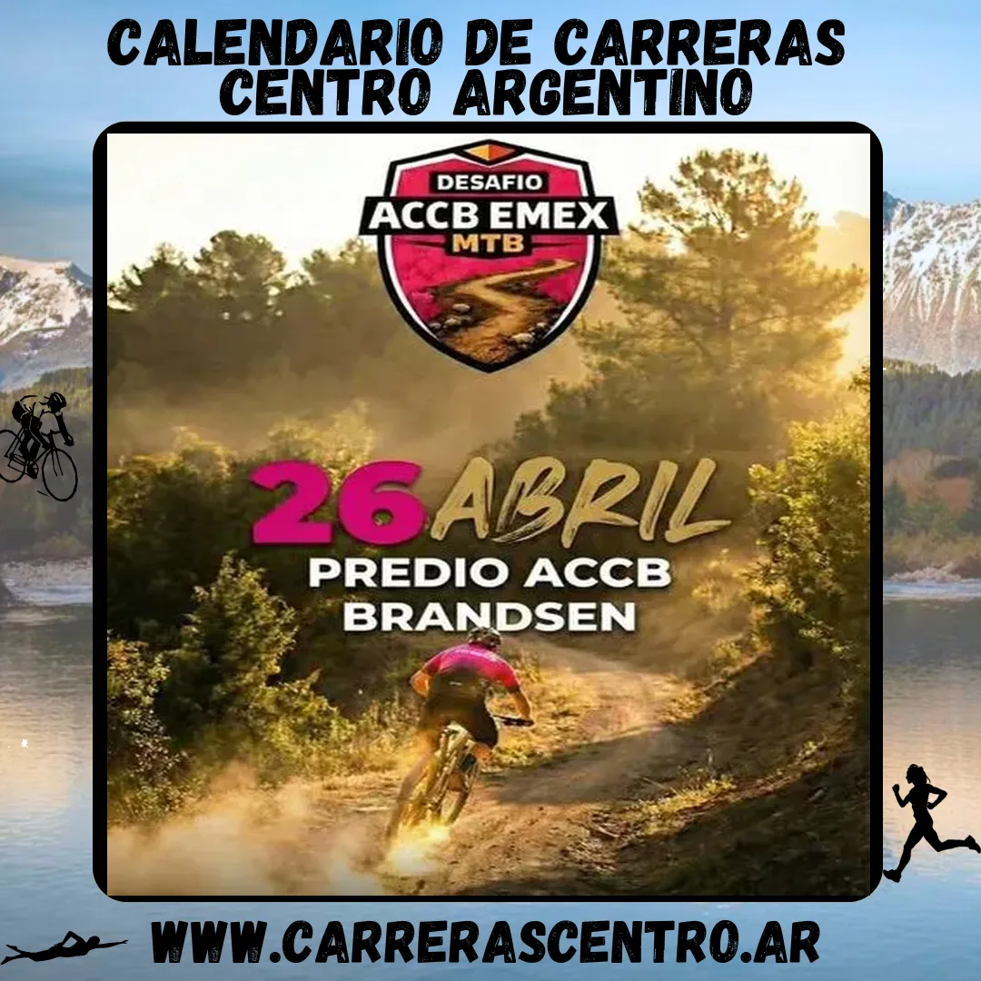 Flyer de Desafío Rally ACCB EMEX 2026