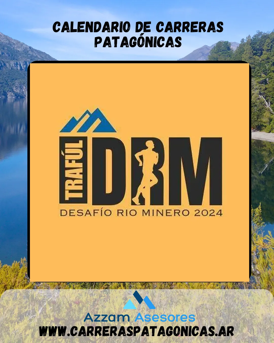 Flyer de Desafío Río Minero 2024