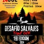 Flyer de Desafío Salvajes Trail OCR 2024