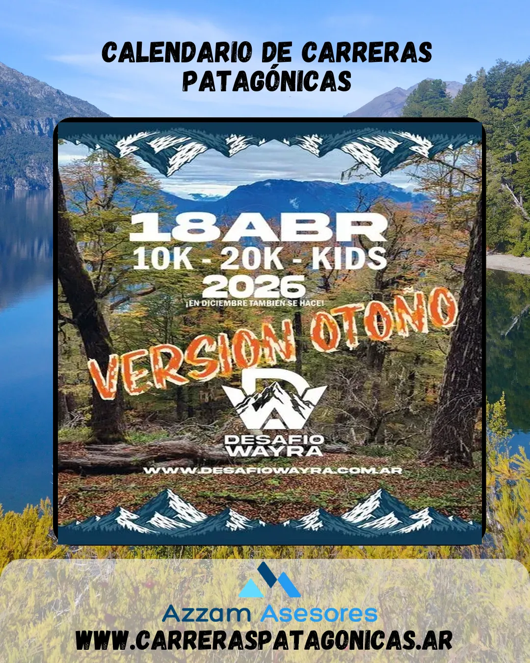 Flyer de Desafio Wayra – Edición Otoño 2026