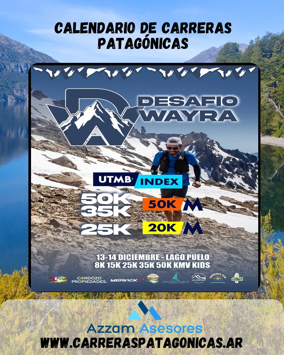 Flyer de Desafío Wayra 2025