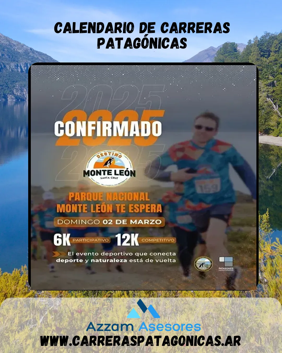 Flyer de Destino Monte León 2025