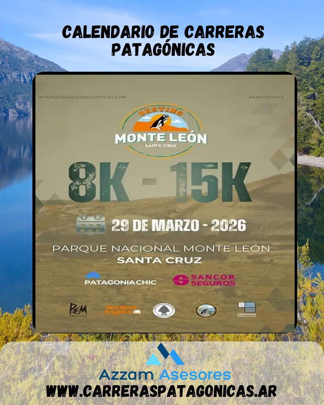 Flyer de Destino Monte León 2026