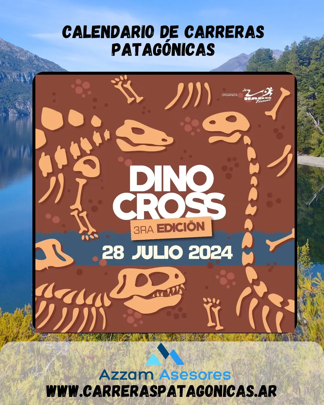 Flyer de Dino Cross 2024