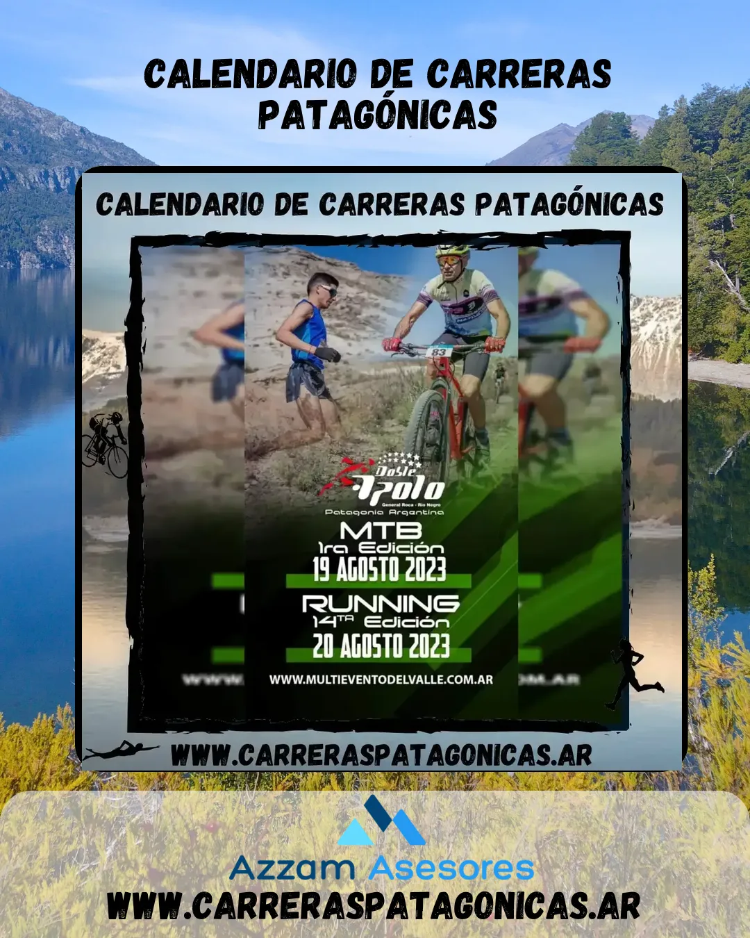 Flyer de DOBLE APOLO – RAID ADVENTURE 2023