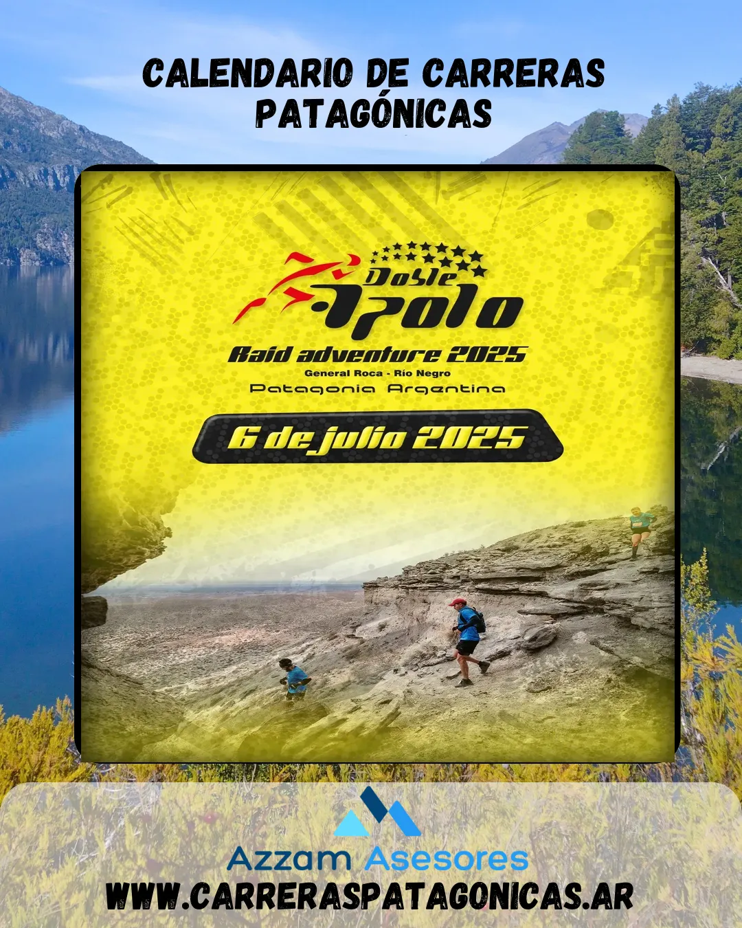 Flyer de DOBLE APOLO – RAID ADVENTURE 2025