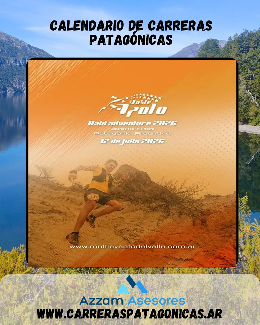 Flyer de Doble Apolo 2026