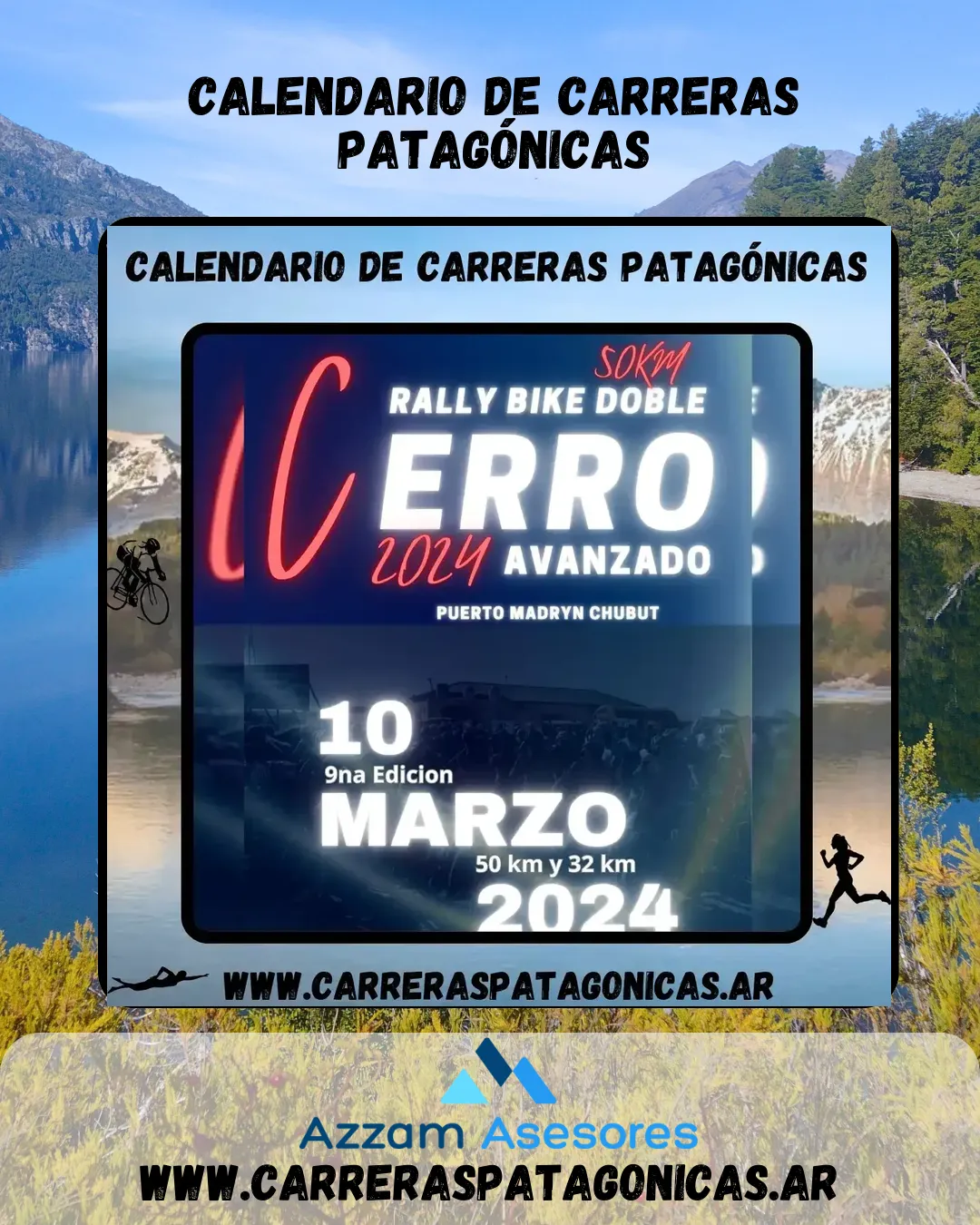 Flyer de Doble Cerro 2024