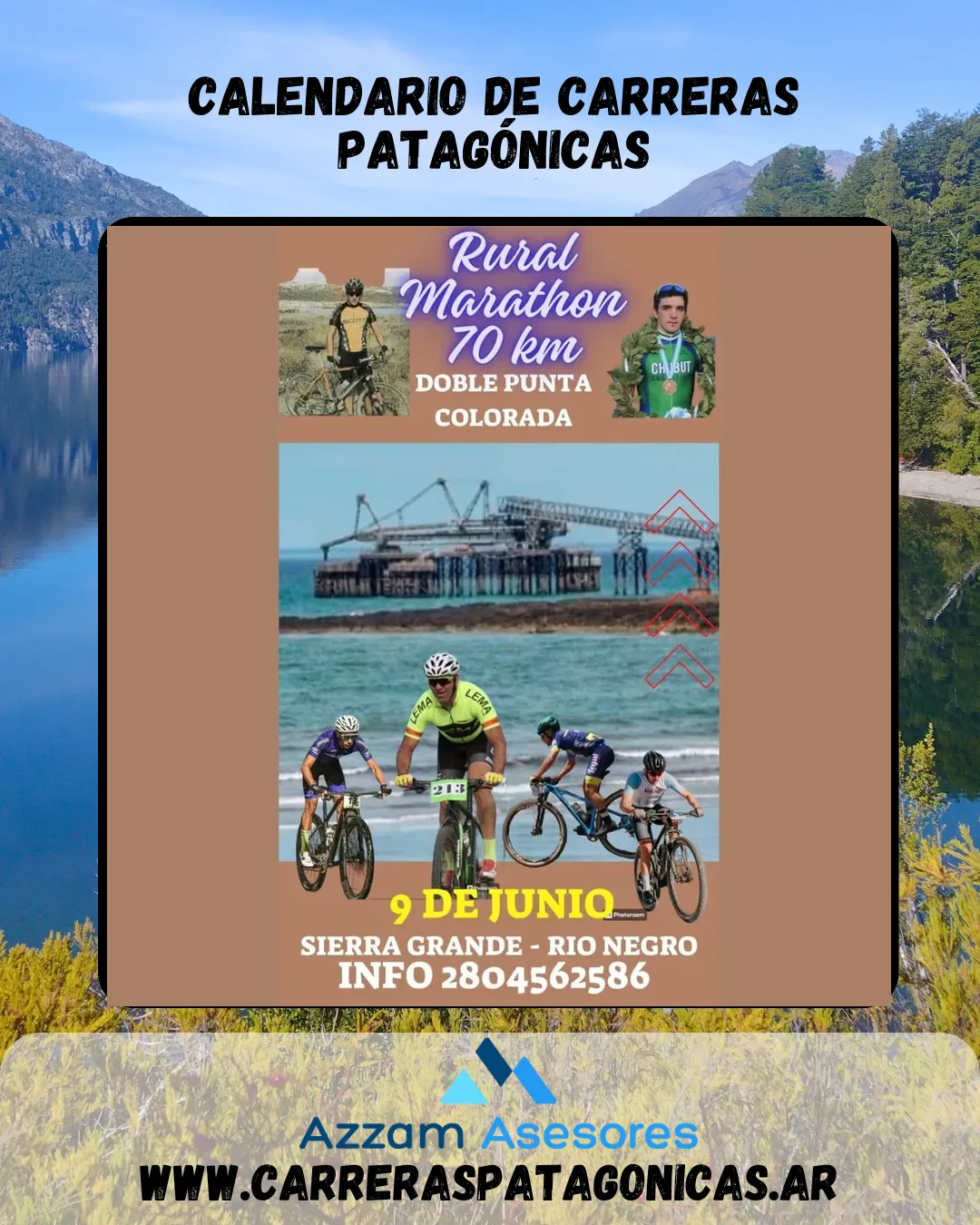 Flyer de Doble Punta Colorada 2024