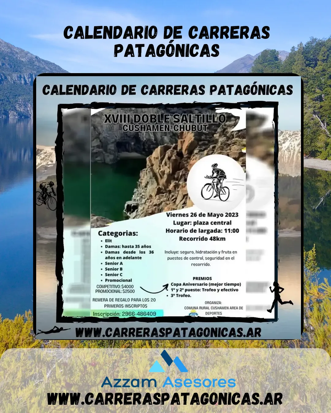 Flyer de Doble Saltillo 2023
