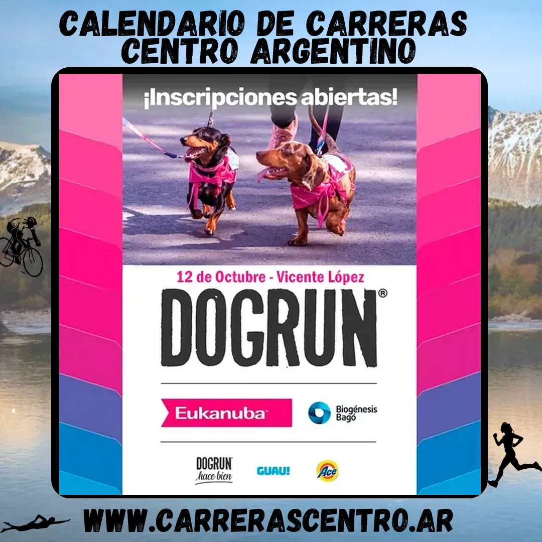 Flyer de DogRun 2025