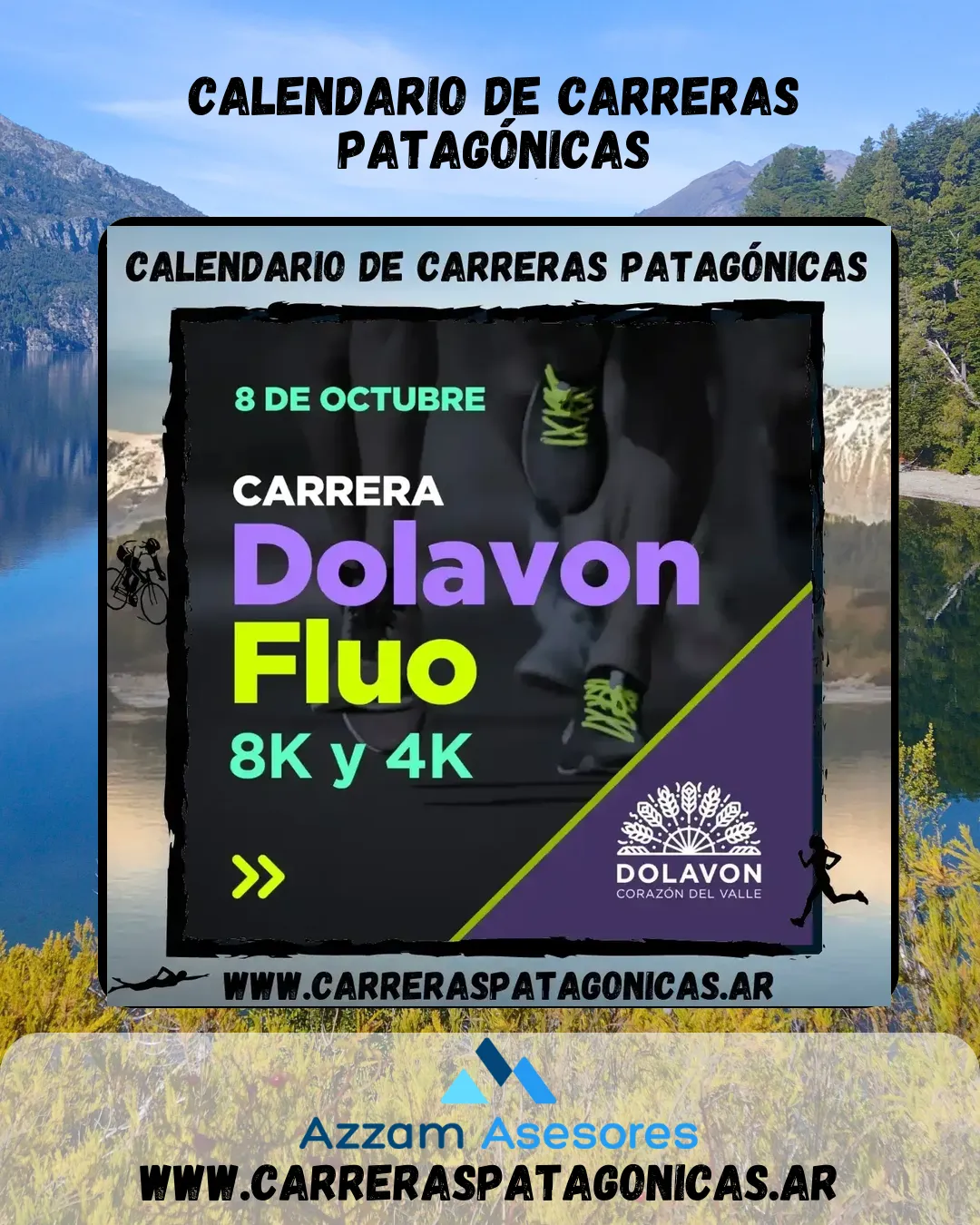 Flyer de Dolavon Fluo 2023