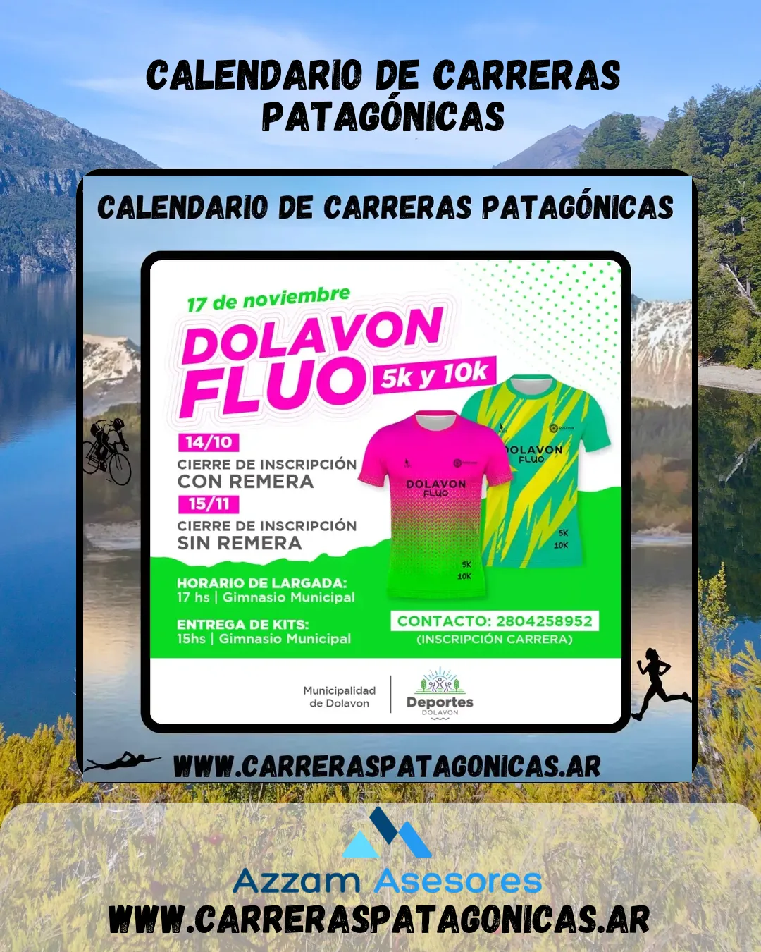 Flyer de Dolavon Fluo 2024
