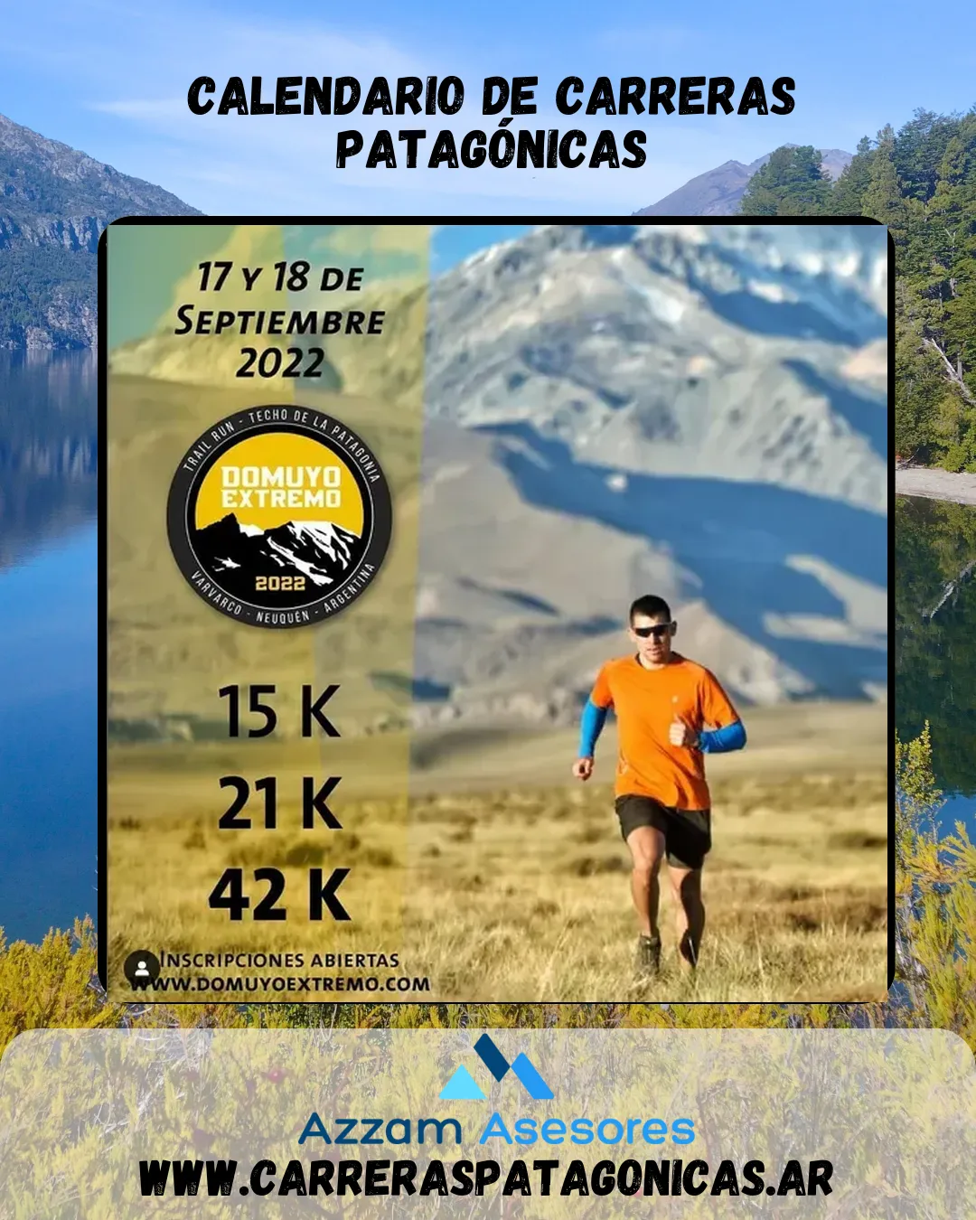 Flyer de DOMUYO EXTREMO 2022