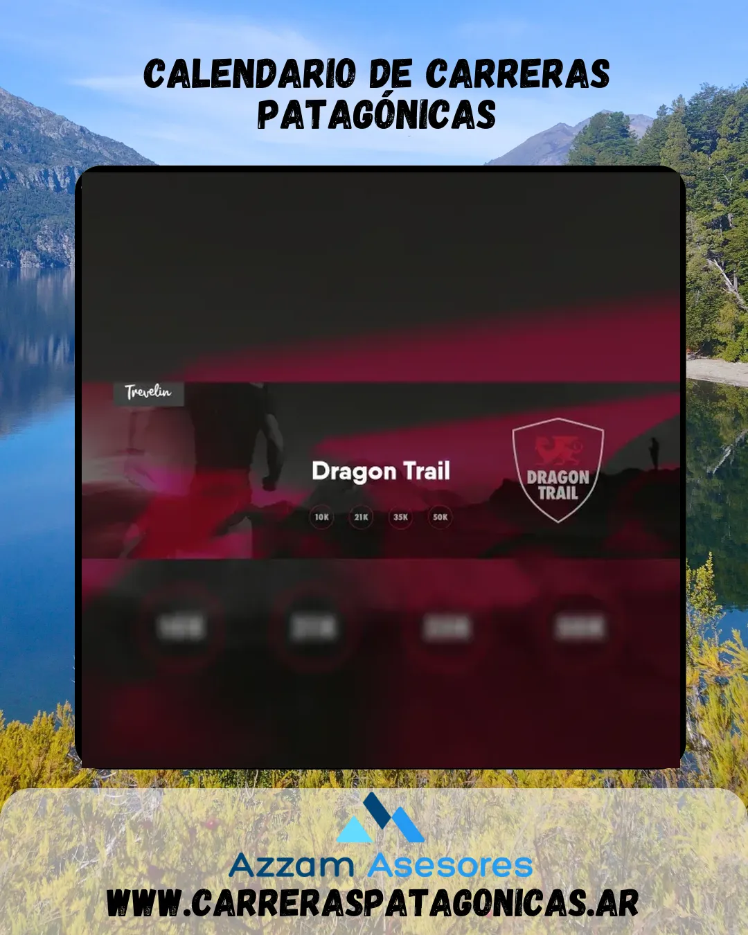 Flyer de DRAGÓN TRAIL 2022