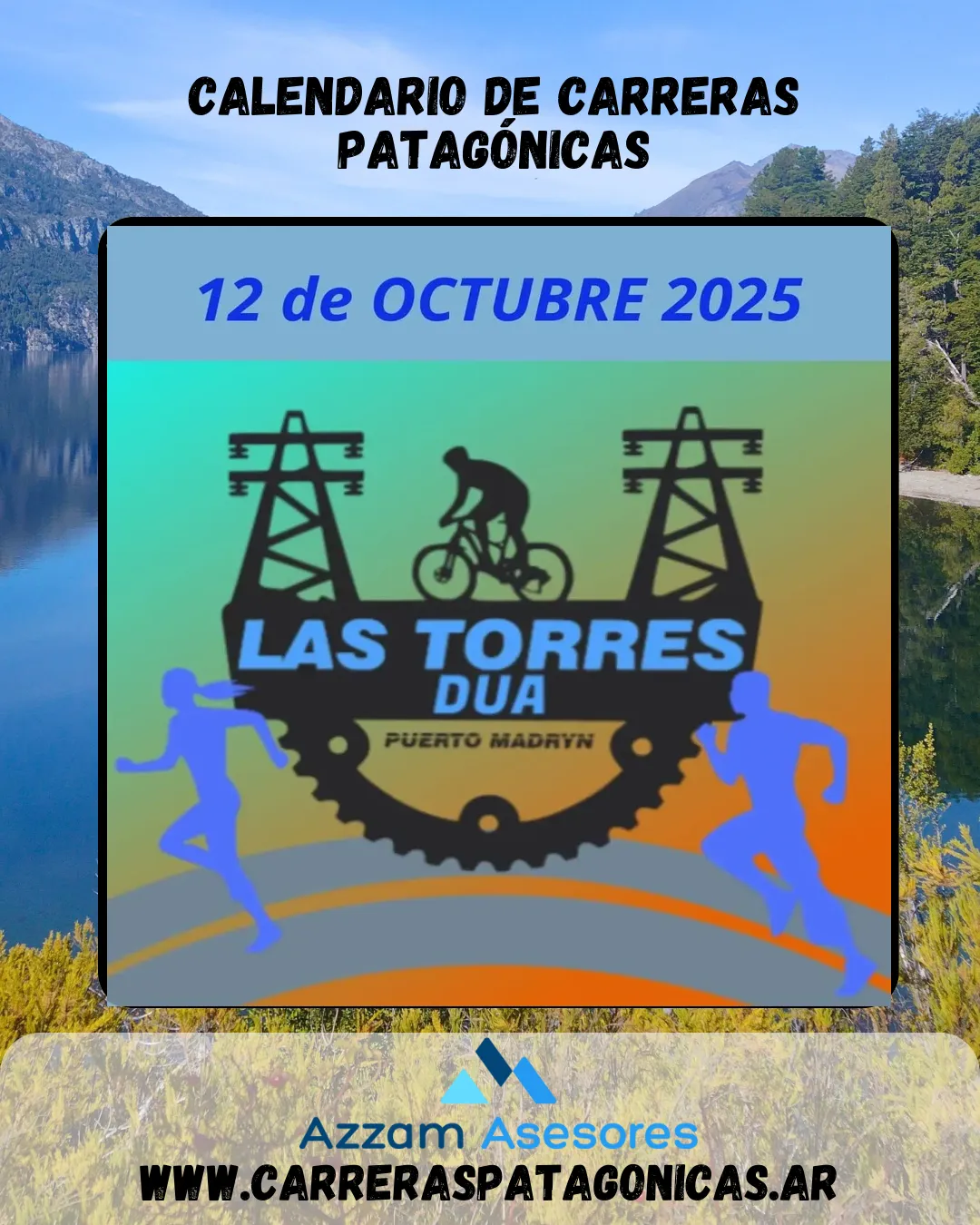 Flyer de Dua Las Torres 2025