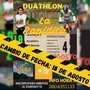Flyer de Duathlon La Rapidita 2024