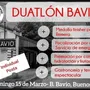 Flyer de Duatlón Bartolomé Bavio 2026