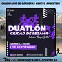 Flyer de Duatlón Ciudad de Lezama 2024