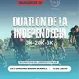 Flyer de Duatlón de la Independencia 2026