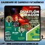 Flyer de Duatlón Dragón Gales 2024