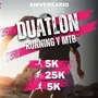 Flyer de Duatlón Loncopué 2026