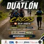 Flyer de Duatlón MTB en San Antonio de Areco 2026