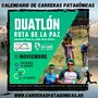 Flyer de Duatlón Ruta de la Paz 2023