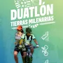 Flyer de Duatlón Tierras Milenarias 2025