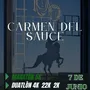 Flyer de Duatlón y Maratón Carmen del Sauce 2026