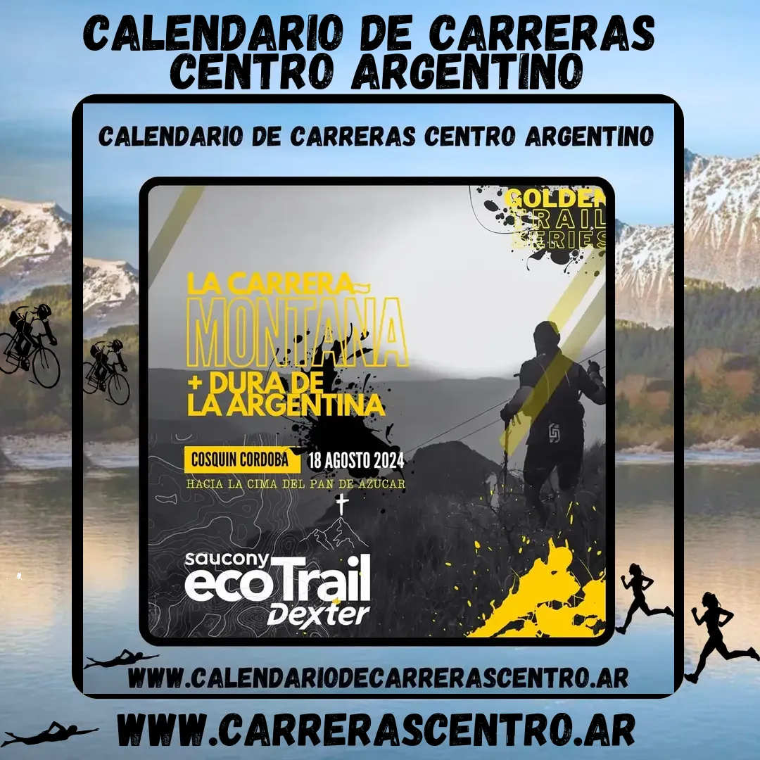 Flyer de Eco Trail by Dexter Cosquín 2024