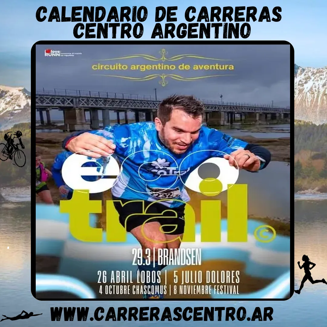 Flyer de EcoTrail Brandsen 2026