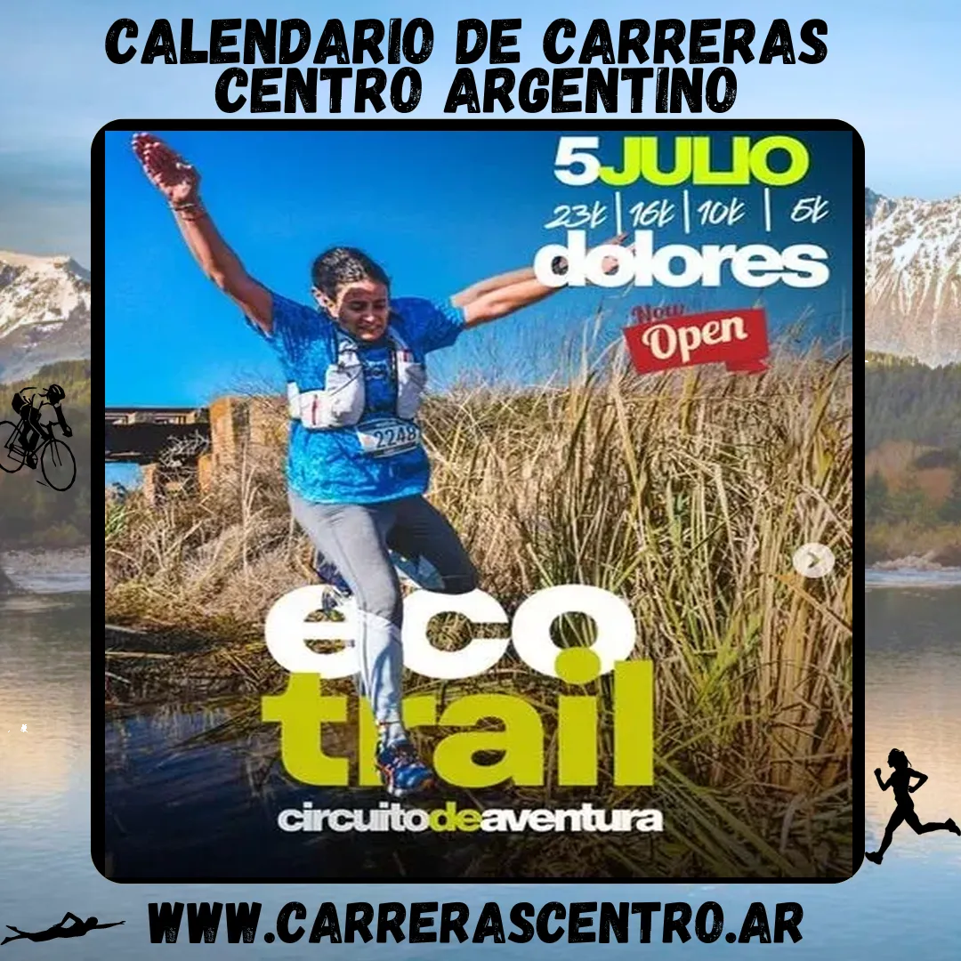 Flyer de EcoTrail Dolores 2026