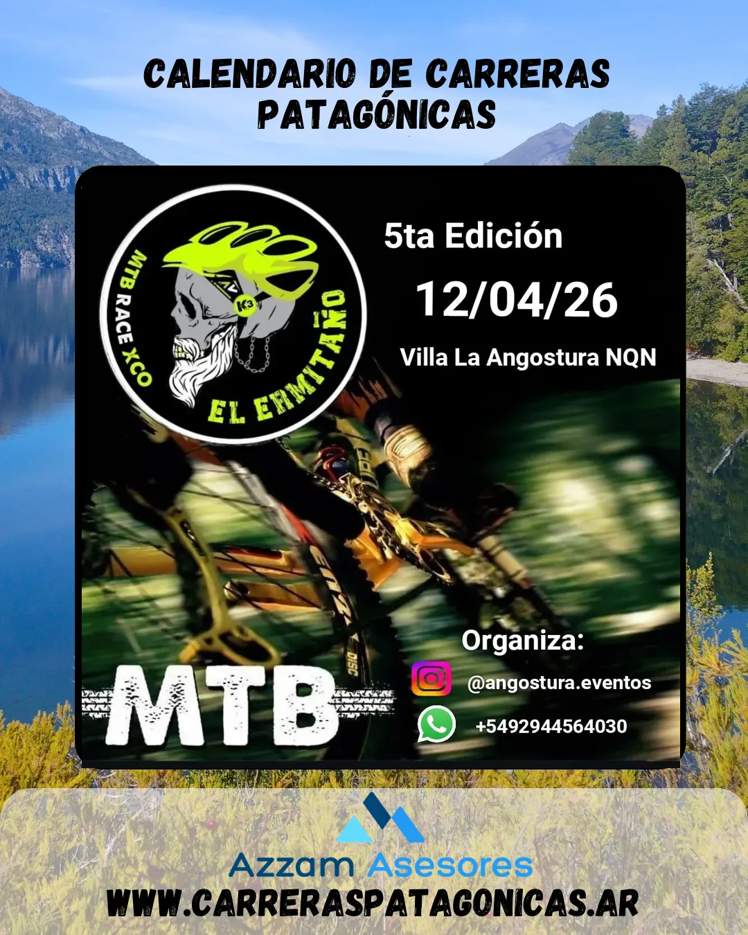 Flyer de El Ermitaño 2026