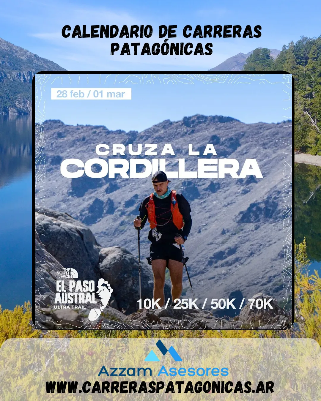 Flyer de El Paso Austral 2025