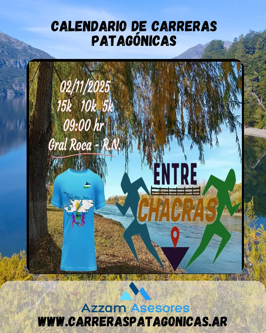 Flyer de Entre Chacras 2025