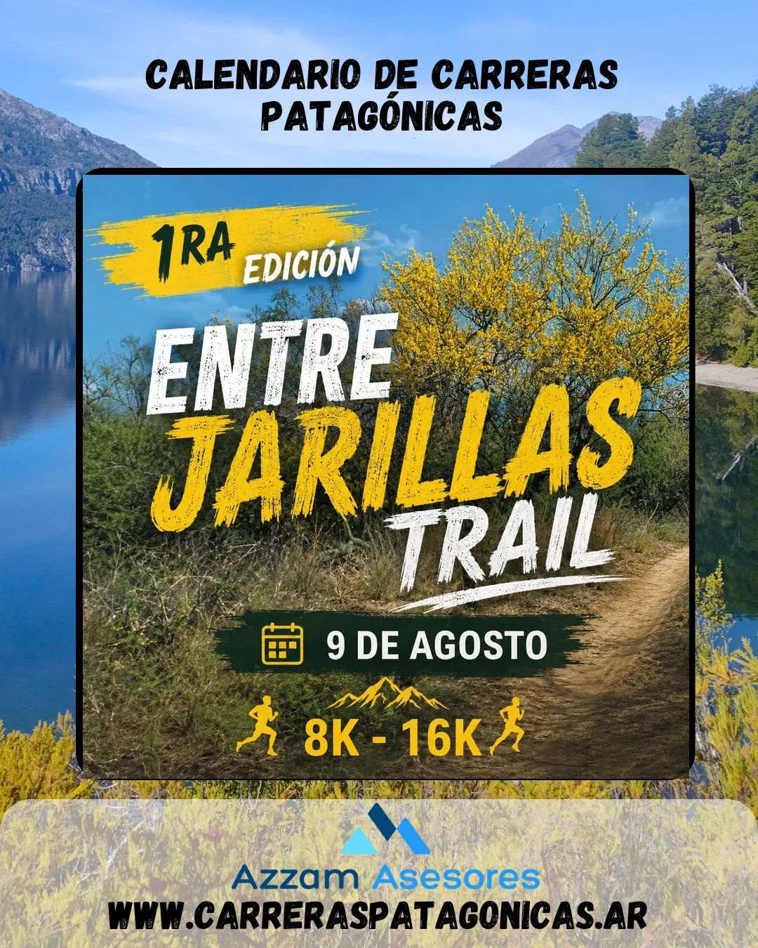 Flyer de ENTRE JARILLAS TRAIL 2026