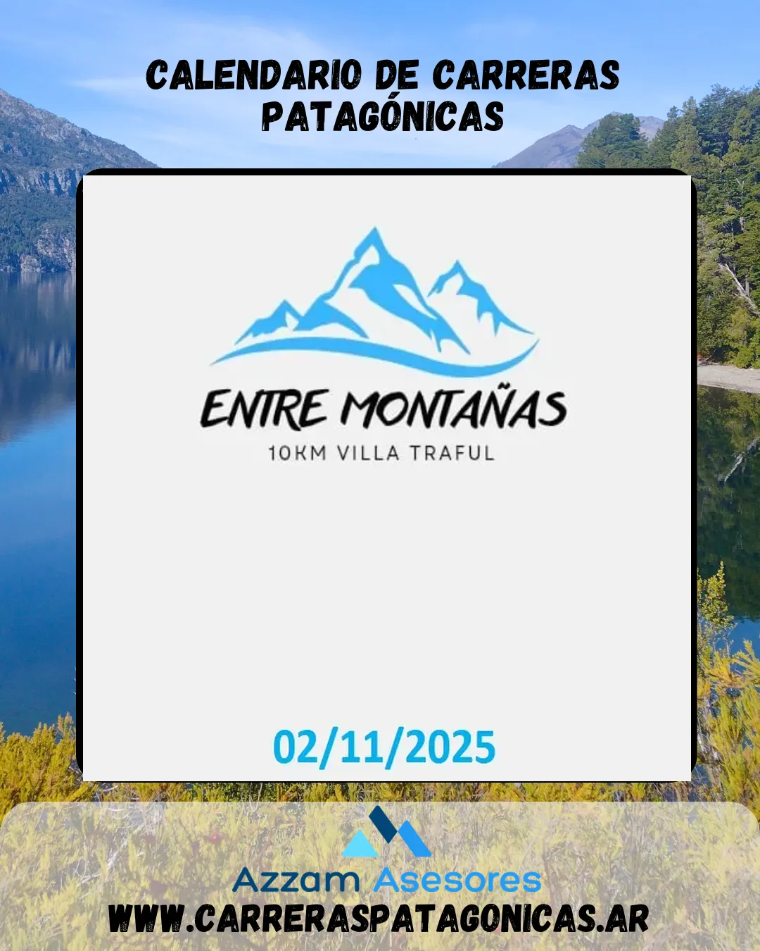 Flyer de Entre Montañas 2025
