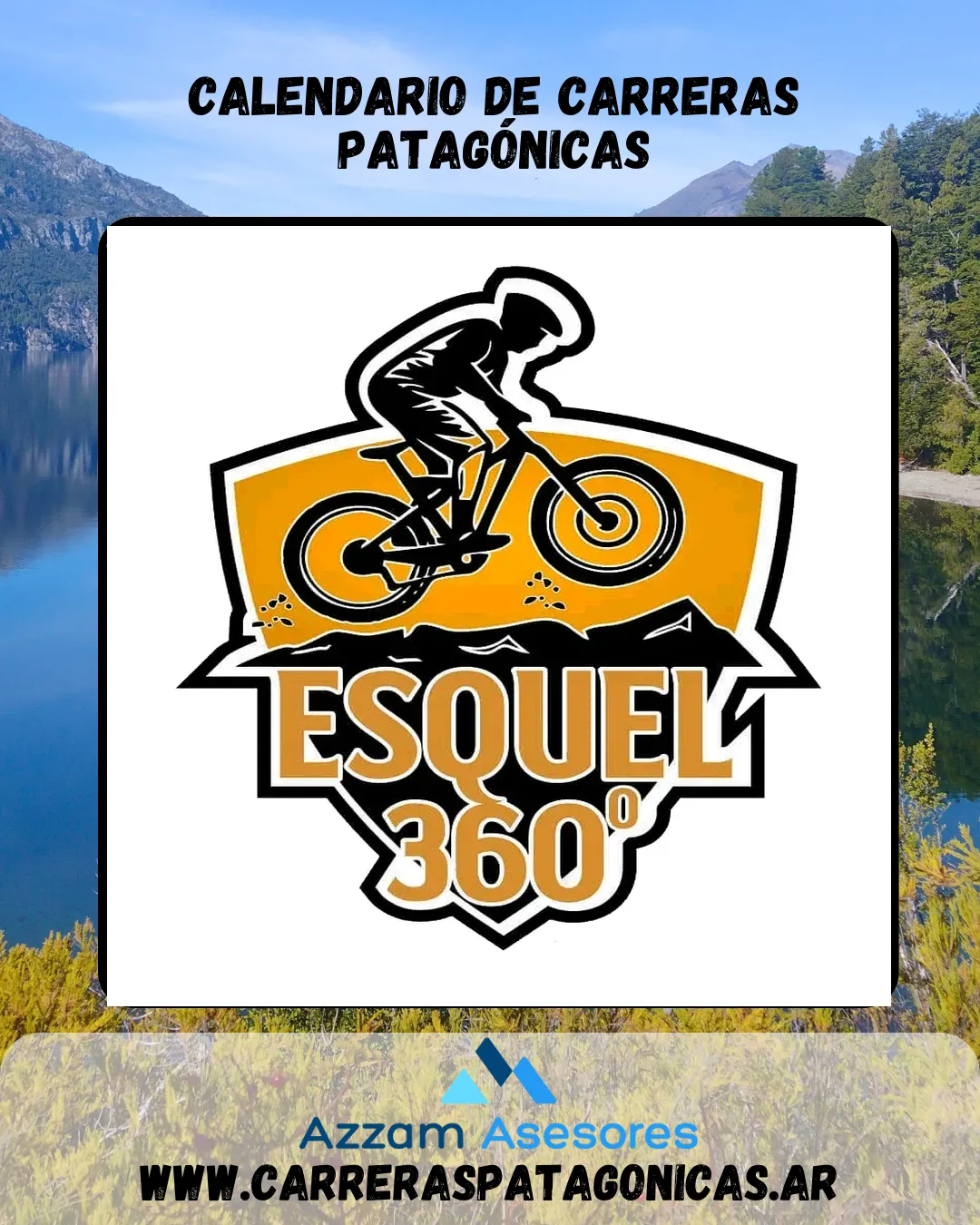 Flyer de Esquel 360° Bikefest 2025