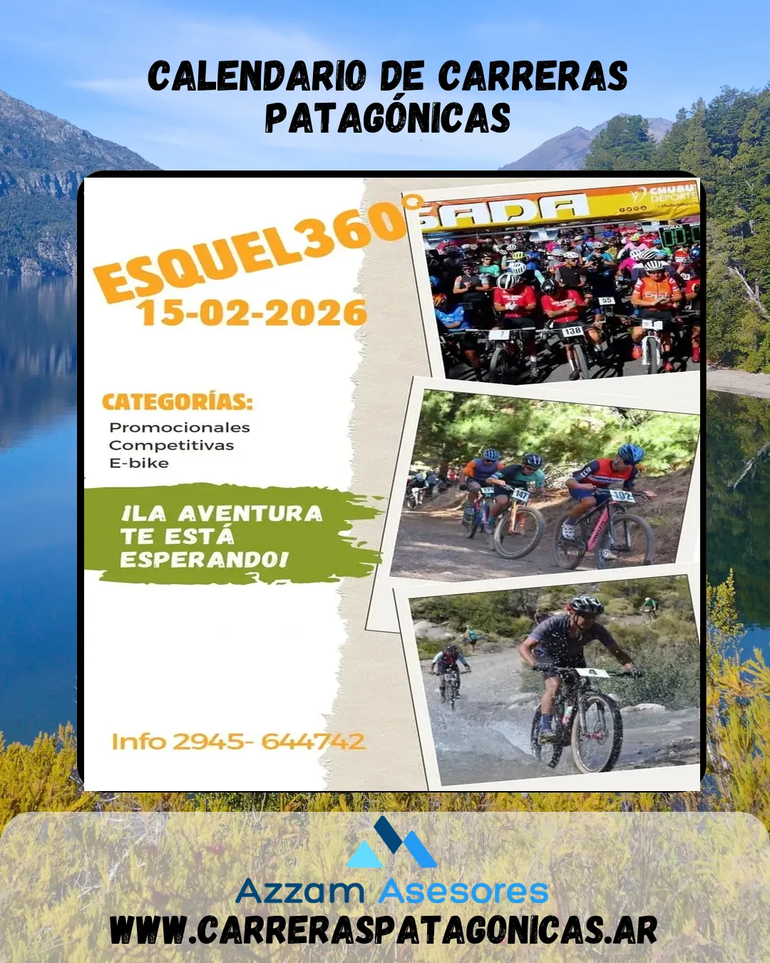 Flyer de Esquel 360 2026