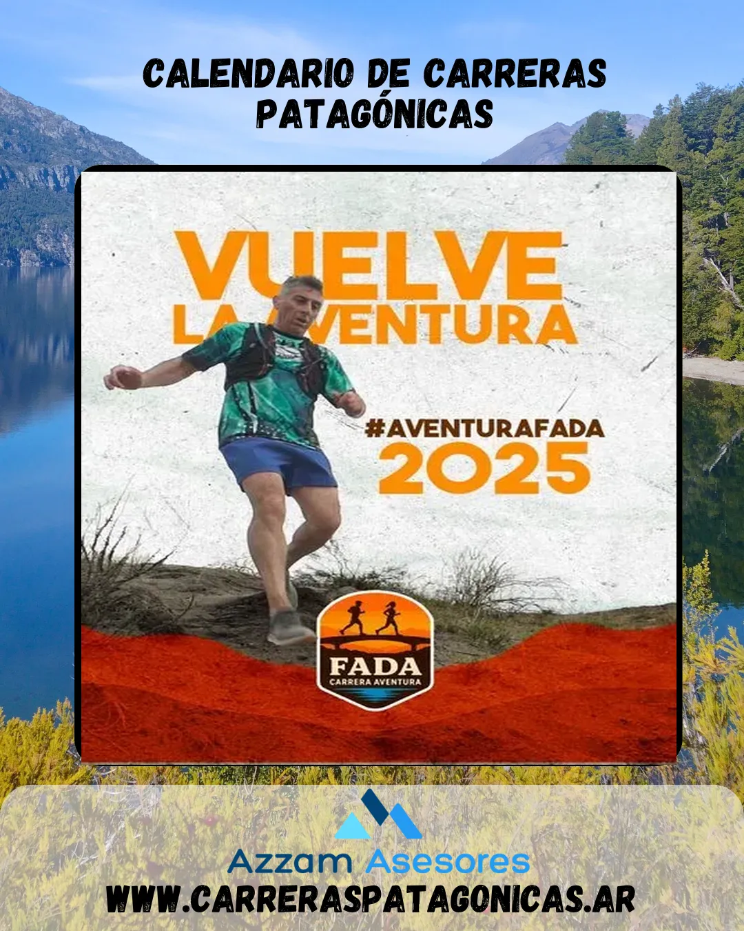 Flyer de FADA – Carrera Aventura 2025