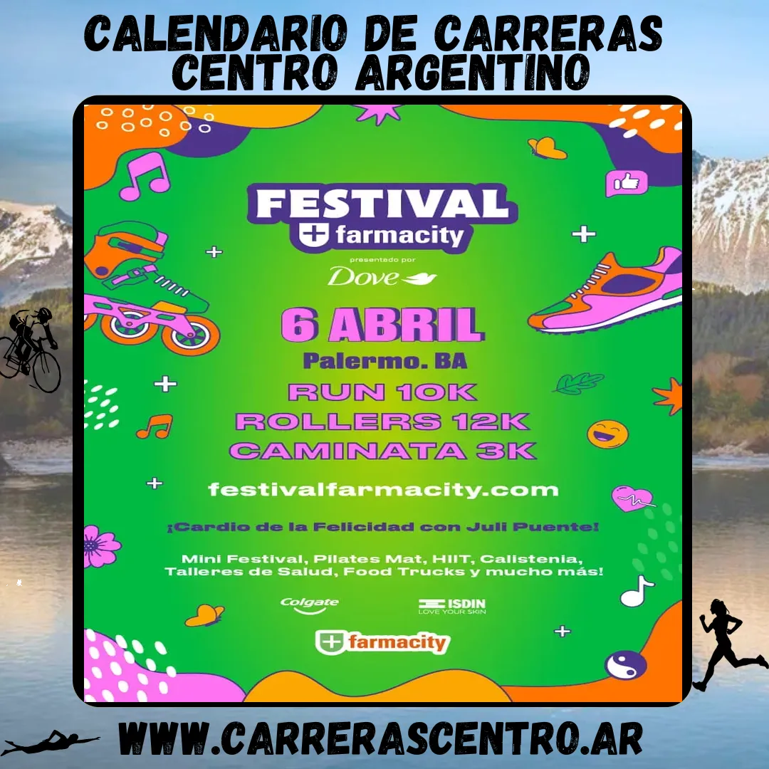 Flyer de Festival Farmacity 2025