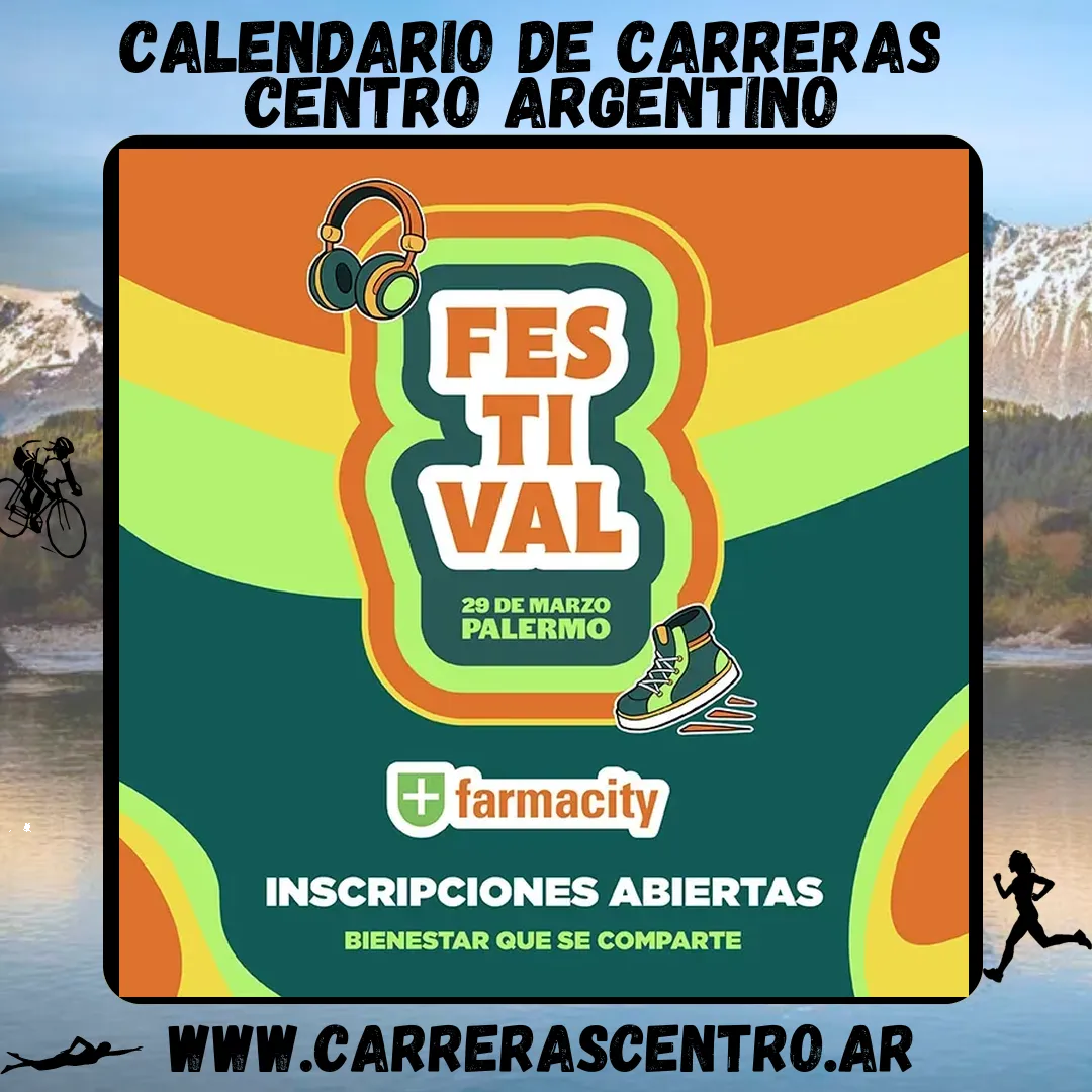 Flyer de Festival Farmacity 2026